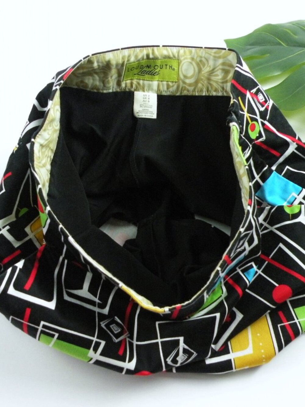 Loudmouth Martini Drinks Golf Skirt Skort 2 - Picture 5 of 6